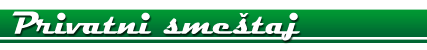 privatni sme&scaron;taj